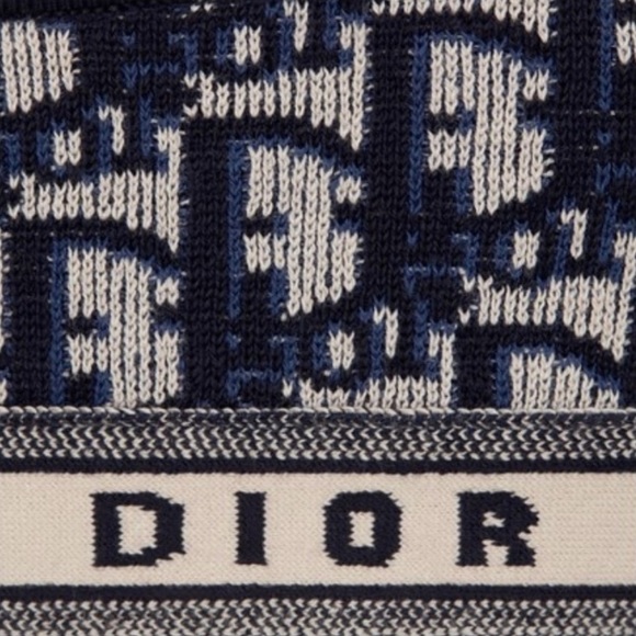 DIOR Bralette Navy Blue Oblique - Picture 4 of 4